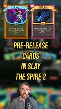 These Pre-Release Cards Are BROKEN! #slaythespire2