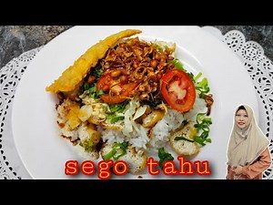 Cara Membuat Sego Tahu
