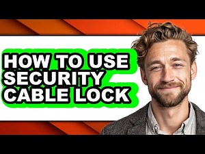 How to Use Security Cable Lock (full Guide)