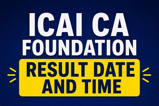 ICAI CA foundation result date and time: Check when results will be announced at caresults.icai.org, steps to download, passing marks, and direct link