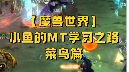 【魔兽世界】小鱼的MT学习之路菜鸟篇_游戏热门视频
