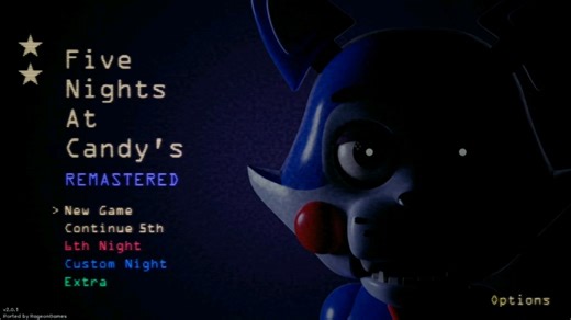 FNAC1重制版 主界面所有玩具抽搐动画