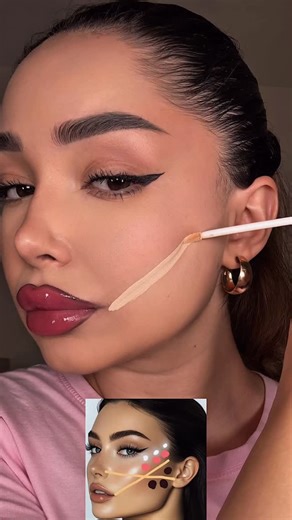 Anisa Hukmova on Instagram: "Face contouring hack. #makeuptutorial #makeuptutorials #makeup #makeupideas #fyp #makeuptransformation #wakeupandmakeup #makeupwisuda #makeupartistsworldwide #makeupartist #fypppppppppppppppppppppppppppppppppppppppppppppppppppppppppppppppppppppp"