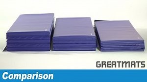 How to choose folding gym mats - Comparing Gymnastics Panel Mats