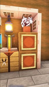 Minecraft Kitchen Design 🔪 #shorts