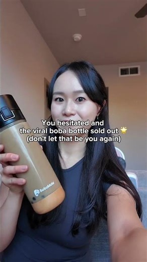 Viral Boba Bottle for Bubble Tea Lovers 🫶