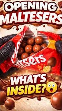 What’s Inside Maltesers? 😲 | Satisfying Chocolate Unwrapping