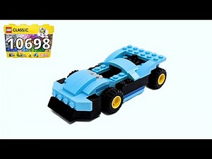 How to build a race car with Lego 10698