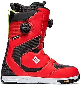 DC Shuksan BOA Snowboard Boots Mens Sz 10 Racing Red