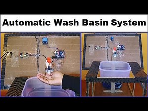 How to make Automatic Wash Basin System, Automatic water tap using arduino and ultrasonic sensor