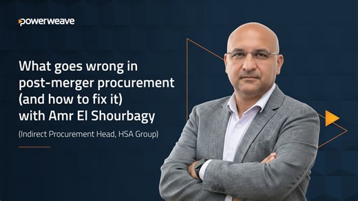 What goes wrong in post-merger procurement (and how to fix it) with Amr El Shourbagy