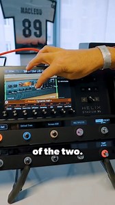 Want a sneak peek at the upcoming Line 6 Helix Stadium Floor XL? 👀 Lee got to speak with the Line 6 team at Guitar Summit and experience the Agoura intelligent modelling, intuitive touchscreen interface and wealth of effects for himself! See the full video on YouTube or pre-order at Andertons today! | Andertons Music Co.