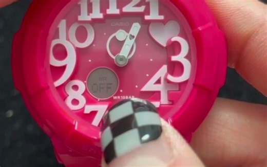 卡西欧BABY-G 时间调节教程
