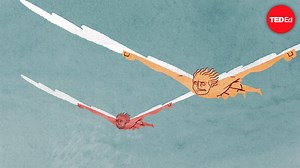 The myth of Icarus and Daedalus