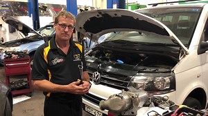VW Multivan with DPF issues. With DPF issues it's important that you look upstream to understand why the DPF is blocking. Thanks to Frank and Bryce Spiteri from DPF Regen for assiting with this job. | The Automotive Technician