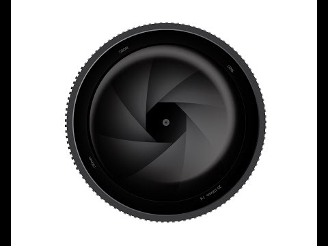 How to create CAMERA LENS | Vector lens camera In Adobe Illustrator Tutorial |ABM Muntasir Chowdhury