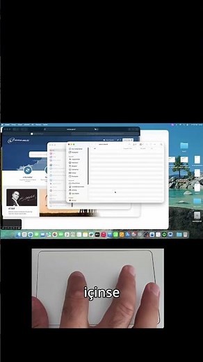 Trackpad Tips-9 Mission Control #teammeyzi #macOSTahoe #AppleDesign #Shorts