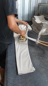 the process of ironing trousers using a steam iron #convection #reels #homeindustry | Mannuvers