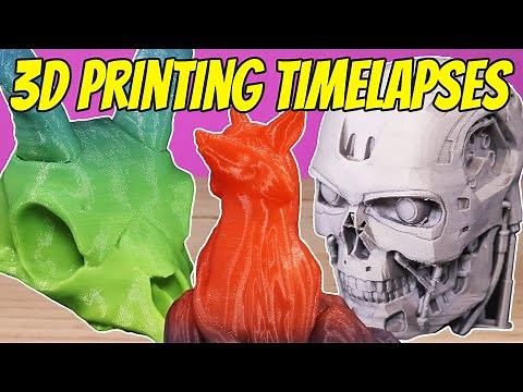 Most Satisfying 3D Printing Timelapses