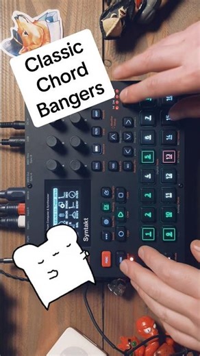 Chord Memory Arpy Things! #electronicmusic #syntakt #techno #house #beats #jamming #fyp #newmusic