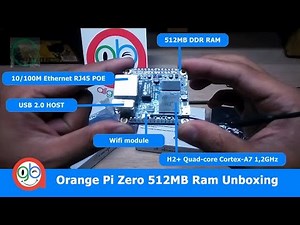 Orange Pi Zero 512MB RAM unboxing