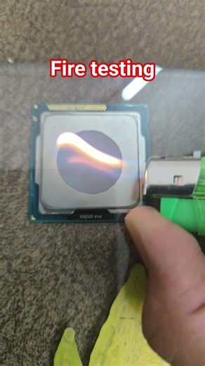 thermal paste testing