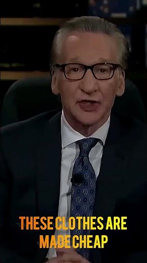 Bill Maher Exposes the Fast Fashion Scam