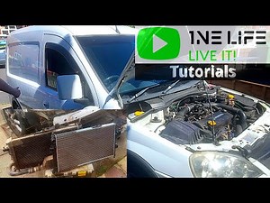 Vauxhall Opel Combo - Radiator Removal and Replacement How To