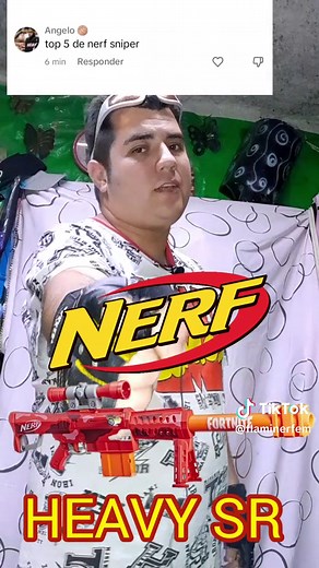 Lanzadoras Nerf tipo sniper y francotirador | Review por Angelo 🏀