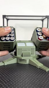 Mini Air defence battery storage box #reels | Nikola Toy