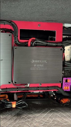 Helix V18 DSP Amplifier , Helix P One Mono Amplifier #vanguardautomotivedesign