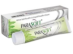Parasoft Moisturizing Cream with White Soft Paraffin & Liquid Paraffin (60 g / 2.11 oz) Nourishing Daily Hydration Cream for Dry Skin