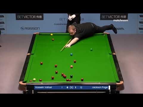 Hossein Vafaei vs Jackson Page, BetVictor 2026 - Short Form