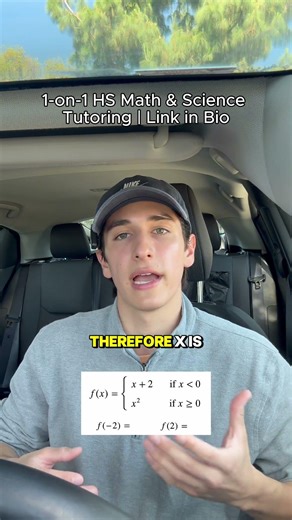 Most Students Get This Wrong…☎️ Piecewise Functions Explained#maths #stem #algebra#functions #tutor
