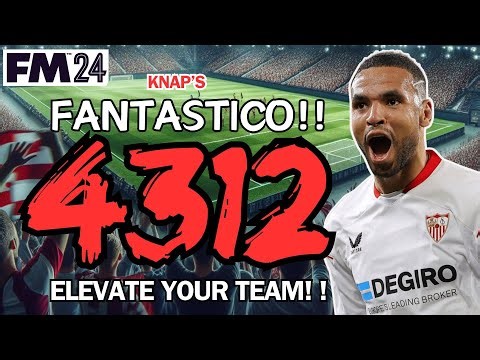 FANTASTICO - Knap 4312 Tactic - THE BEST FM24 Winter Update Tactics