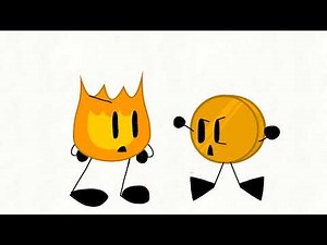Firey and Coiny Slapping from BFDI 1a