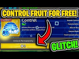 HOW TO GET CONTROL FRUIT IN BLOX FRUITS FOR FREE!