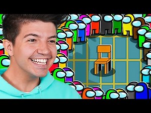 100 Player Musical Chairs in Among Us! *chaos* - Random G...