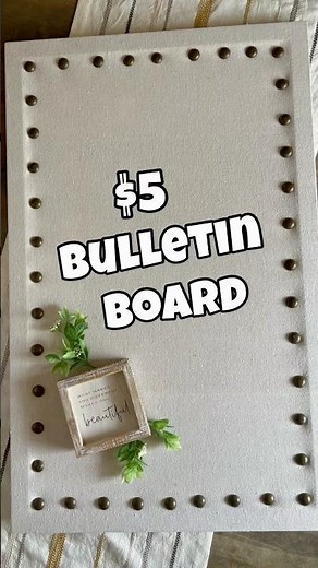 Cheap & Easy transformation… how to cover a Cork board with fabric