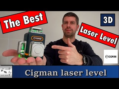 The Best laser level. Cigman 3D self leveling green laser level review