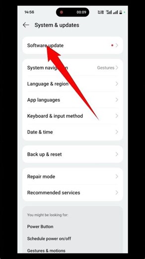 How To Update Mobile Software / mobile ka software update kaise kare #software #shorts