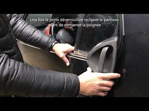 débloquer porte smart fortwo verrouillé intérieur extérieur