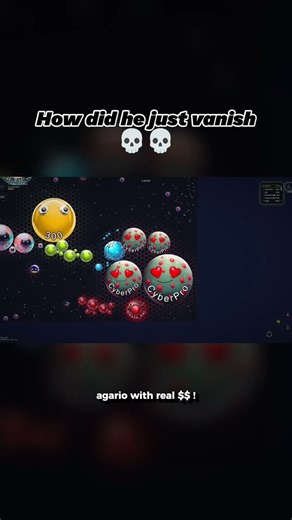 Know how to play agario? Play this 🤑 #gramzone