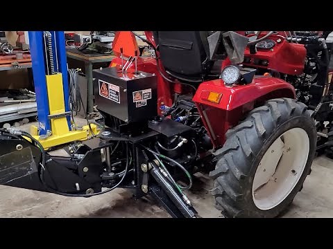 Jinma 254 Tractor Backhoe Installation