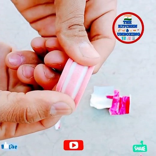 🤤 यम्मी🟥च्विंगम का⚡खतरा या...!!!yummy chwingum shorts#shorts#satisfyingshorts#THEKITCHENANDUNBOXING