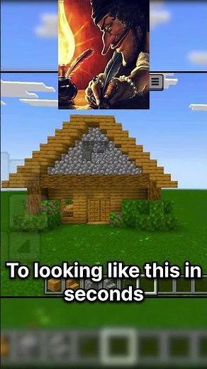 how to improve your houses in Minecraft / Minecraft roof tutorial #viral #minecraft #games #tutorial