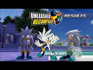 Sonic Unleashed Recompiled PC Port Silver The Hedgehog MOD