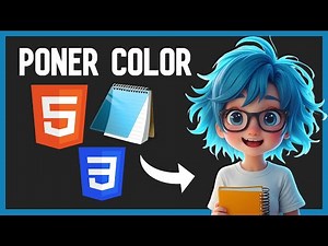 🎨 Cómo PONER COLOR en HTML desde el BLOC DE NOTAS ✅