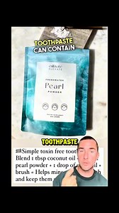 Homemade Toothpaste ! PEARL POWDER #tipsandtricks #tips #tipsandhacks #healthcare #healthtips #health #healthyliving #fypシ #reeloftheday #explorepage | Cultivate Elevate Shorts