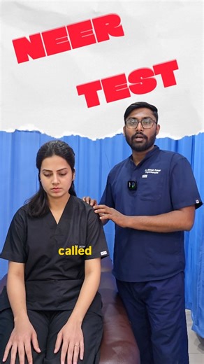 KIVA Physiotherapy Clinic on Instagram: "Neer Test ✔️ A simple clinical test to identify shoulder impingement syndrome Pain at end-range flexion = Positive #physiotherapy #painrelief #education #jaipur #kivaphysiotherapyclinic"